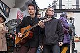 Carnival parade in Český Krumlov,  4th March 2014, photo by: Lubor Mrázek