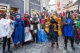 Carnival parade in Český Krumlov,  4th March 2014, photo by: Lubor Mrázek