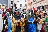 Carnival parade in Český Krumlov,  4th March 2014, photo by: Lubor Mrázek