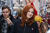 Carnival parade in Český Krumlov,  4th March 2014, photo by: Lubor Mrázek