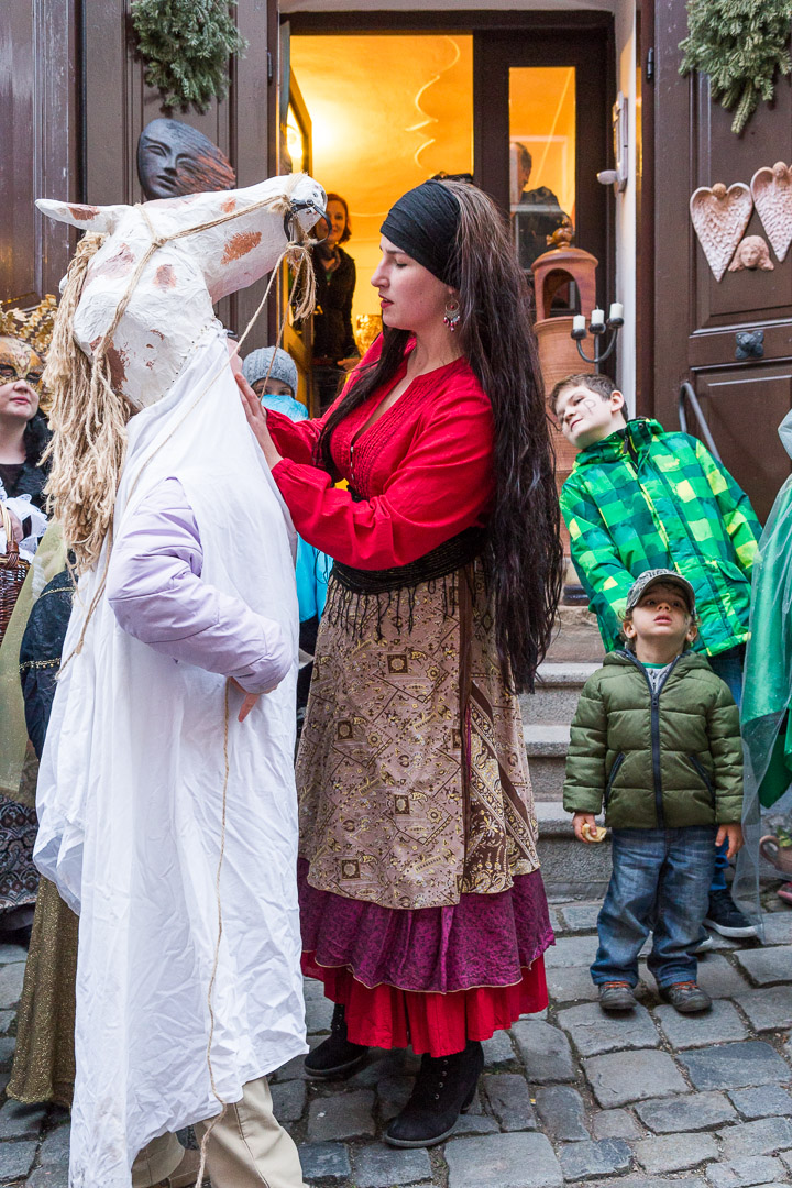 Carnival parade in Český Krumlov,  4th March 2014