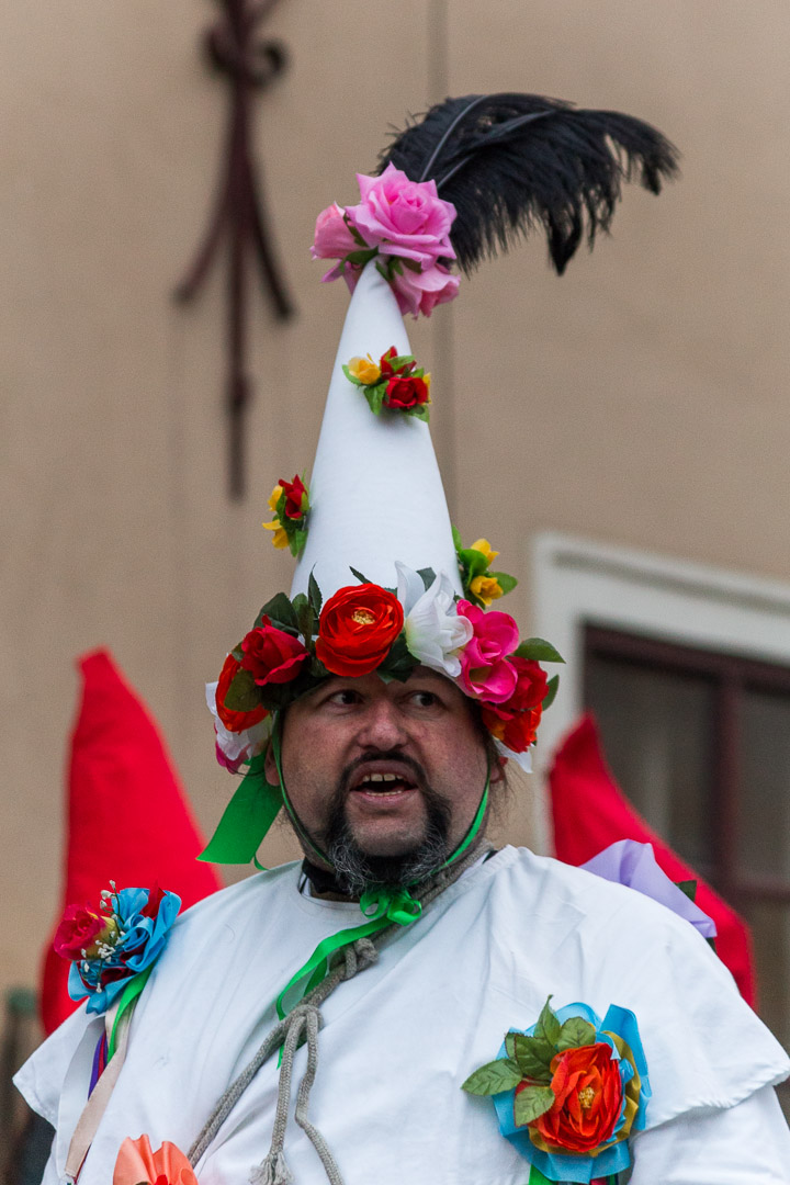 Carnival parade in Český Krumlov,  4th March 2014