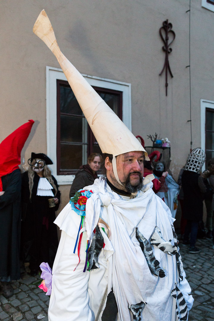 Carnival parade in Český Krumlov,  4th March 2014