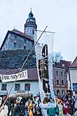 Carnival parade in Český Krumlov,  4th March 2014, photo by: Lubor Mrázek