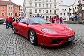 Ferrari Club Österreich, the Svornosti Square Český Krumlov 2.5.2014, photo by: Lubor Mrázek