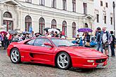 Ferrari Klub Österreich, Stadtplatz Svornosti Český Krumlov 2.5.2014, Foto: Lubor Mrázek