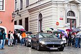 Ferrari Klub Österreich, Stadtplatz Svornosti Český Krumlov 2.5.2014, Foto: Lubor Mrázek