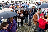 Ferrari Klub Österreich, Stadtplatz Svornosti Český Krumlov 2.5.2014, Foto: Lubor Mrázek