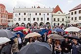 Ferrari Klub Österreich, Stadtplatz Svornosti Český Krumlov 2.5.2014, Foto: Lubor Mrázek