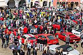 Ferrari Club Österreich, the Svornosti Square Český Krumlov 2.5.2014, photo by: Lubor Mrázek