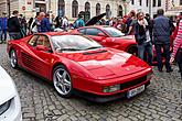 Ferrari Club Österreich, the Svornosti Square Český Krumlov 2.5.2014, photo by: Lubor Mrázek