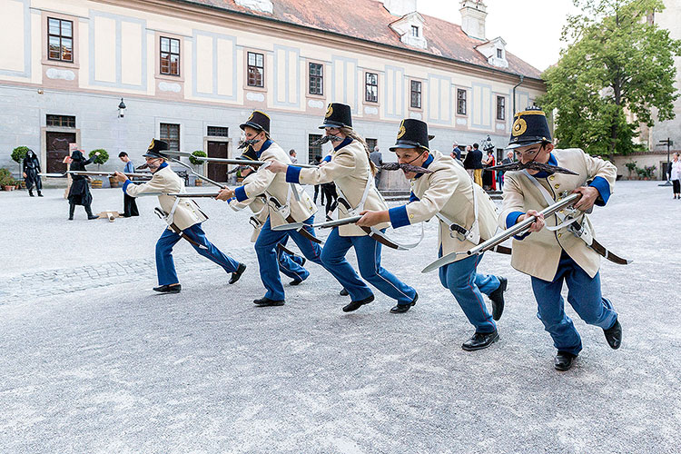 Barocke Nacht auf dem Schloss Český Krumlov ® 27.6 und 28.6.2014, Kammermusikfestival Český Krumlov