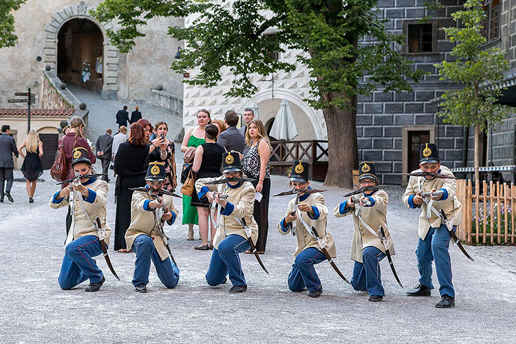 Barocke Nacht auf dem Schloss Český Krumlov ® 27.6 und 28.6.2014, Kammermusikfestival Český Krumlov