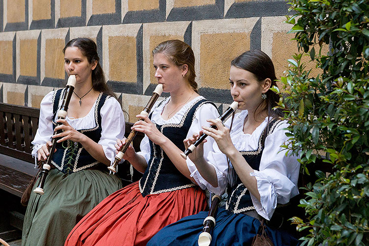 Barocke Nacht auf dem Schloss Český Krumlov ® 27.6 und 28.6.2014, Kammermusikfestival Český Krumlov