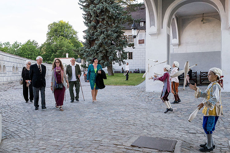 Barocke Nacht auf dem Schloss Český Krumlov ® 27.6 und 28.6.2014, Kammermusikfestival Český Krumlov