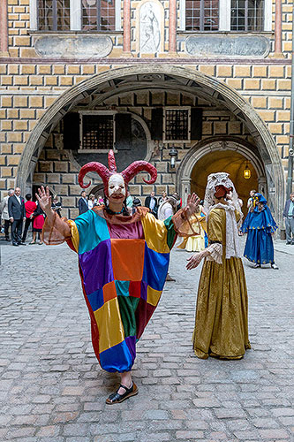 Barocke Nacht auf dem Schloss Český Krumlov ® 27.6 und 28.6.2014, Kammermusikfestival Český Krumlov