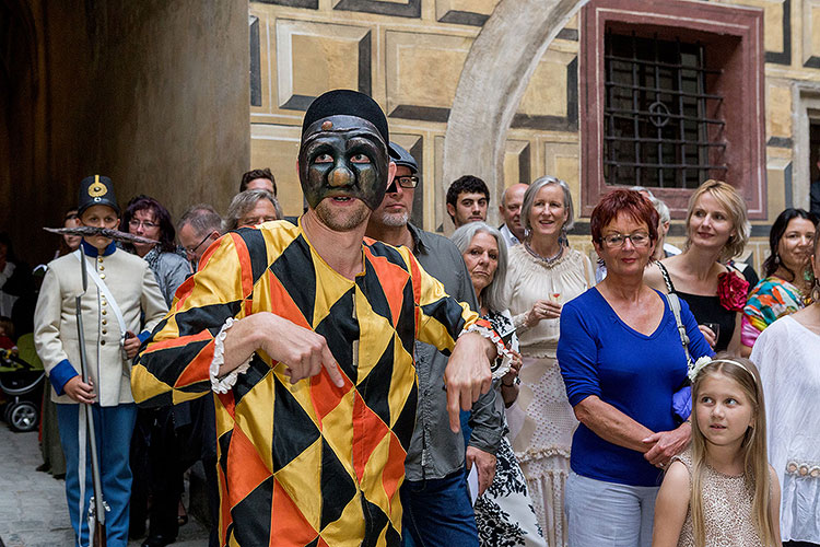 Barocke Nacht auf dem Schloss Český Krumlov ® 27.6 und 28.6.2014, Kammermusikfestival Český Krumlov