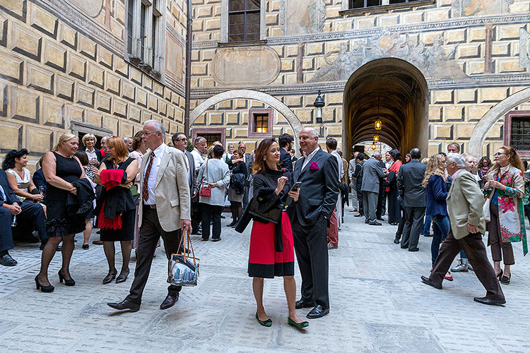 Barocke Nacht auf dem Schloss Český Krumlov ® 27.6 und 28.6.2014, Kammermusikfestival Český Krumlov