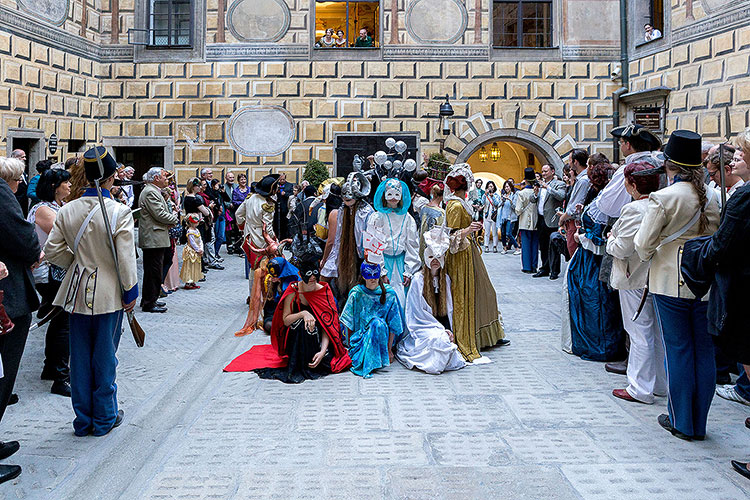 Barocke Nacht auf dem Schloss Český Krumlov ® 27.6 und 28.6.2014, Kammermusikfestival Český Krumlov