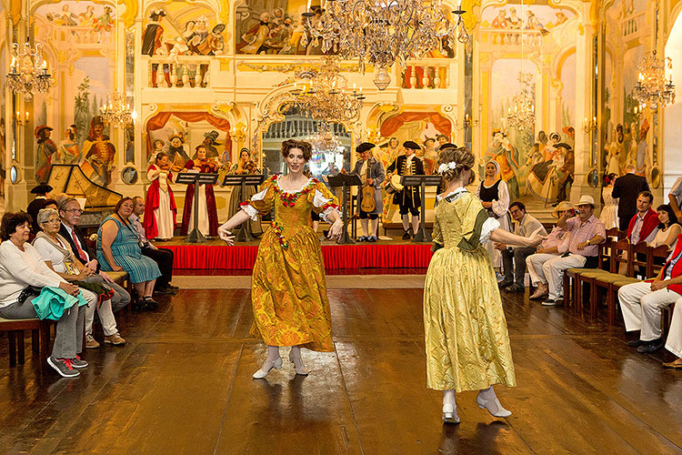 Baroque Night on the Český Krumlov Castle ® 27.6 and 28.6.2014, Chamber Music Festival Český Krumlov