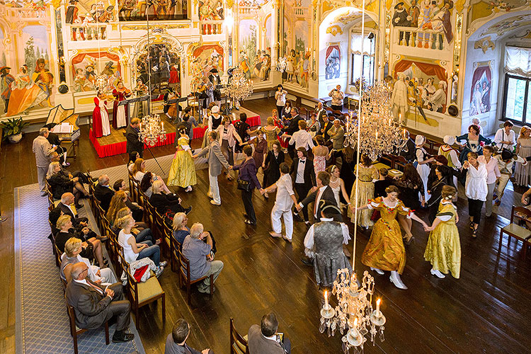 Barokní noc na zámku Český Krumlov ® 27.6 a 28.6.2014, Festival komorní hudby Český Krumlov