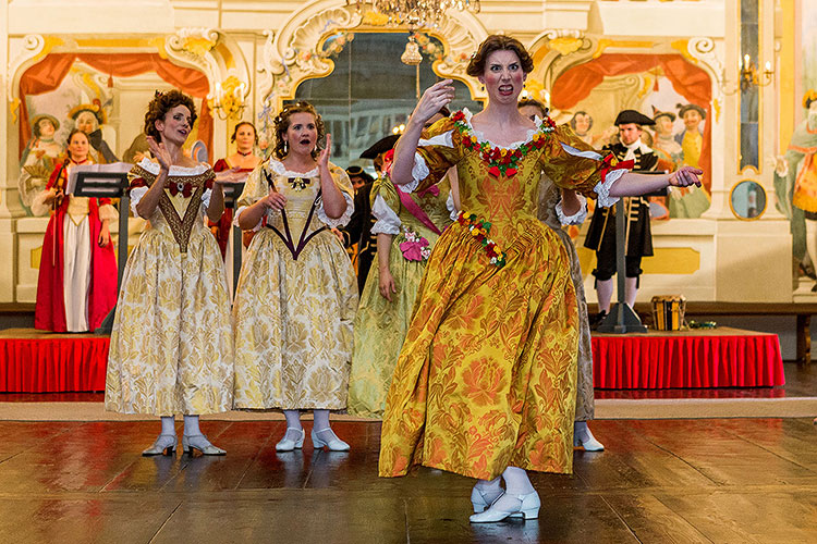 Baroque Night on the Český Krumlov Castle ® 27.6 and 28.6.2014, Chamber Music Festival Český Krumlov