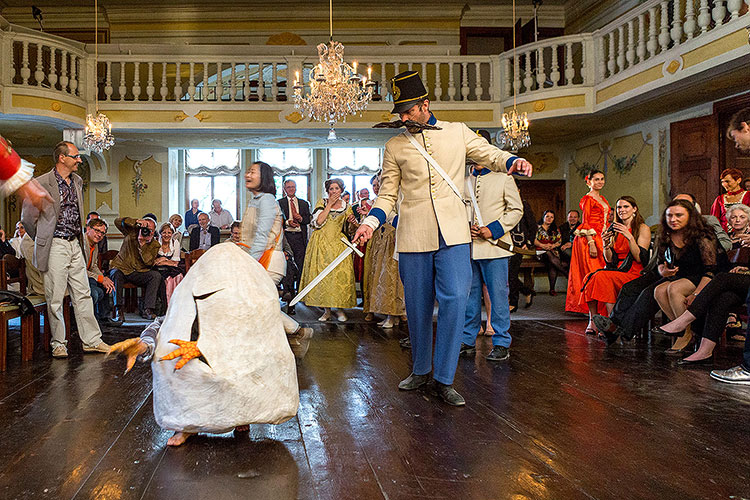 Barocke Nacht auf dem Schloss Český Krumlov ® 27.6 und 28.6.2014, Kammermusikfestival Český Krumlov