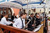 Schwarzenberg Guard Jazzband, band master Martin Voříšek, 29.6.2014, Chamber Music Festival Český Krumlov, photo by: Lubor Mrázek