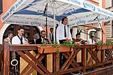 Schwarzenbergische Grenadierkapelle, Kapellmeister Martin Voříšek, 29.6.2014, Kammermusikfestival Český Krumlov, Foto: Lubor Mrázek