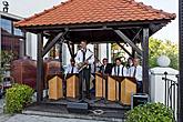 Schwarzenberg Guard Jazzband & the orchestra Harlemania, 1.7.2014, Chamber Music Festival Český Krumlov, photo by: Lubor Mrázek