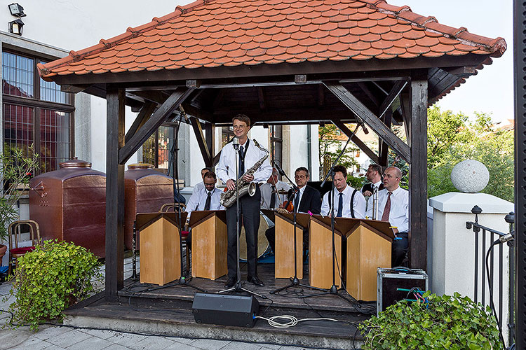 Jazzband schwarzenberské gardy & the orchestra Harlemania, 1.7.2014, Festival komorní hudby Český Krumlov