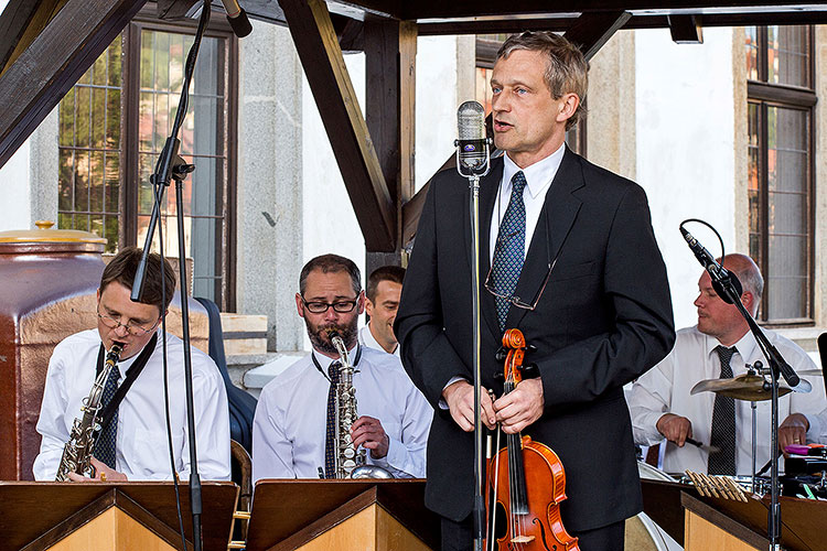 Schwarzenberg Guard Jazzband & the orchestra Harlemania, 1.7.2014, Chamber Music Festival Český Krumlov