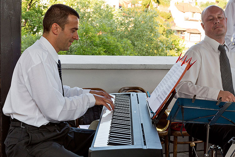 Schwarzenberg Guard Jazzband & the orchestra Harlemania, 1.7.2014, Chamber Music Festival Český Krumlov