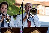 Schwarzenberg Guard Jazzband & the orchestra Harlemania, 1.7.2014, Chamber Music Festival Český Krumlov, photo by: Lubor Mrázek