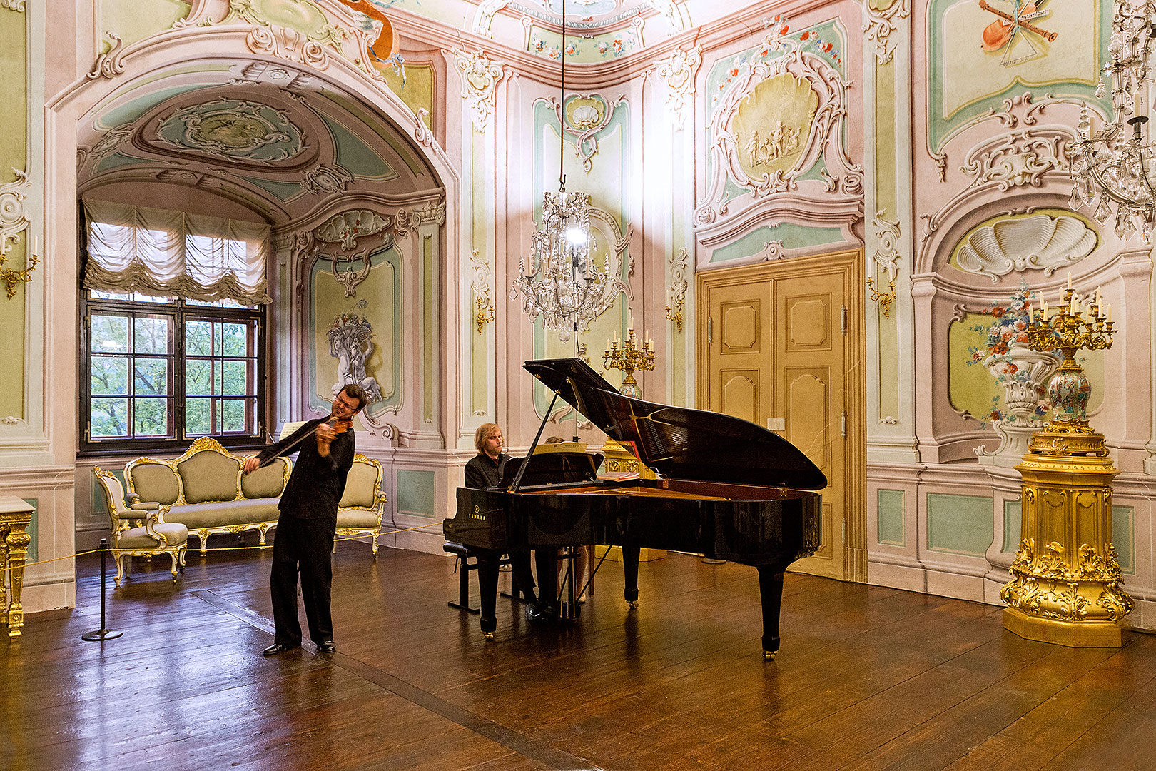 Večer české hudby, Jan Fišer (housle) a Ivo Kahánek (klavír), 2.7.2014, Festival komorní hudby Český Krumlov