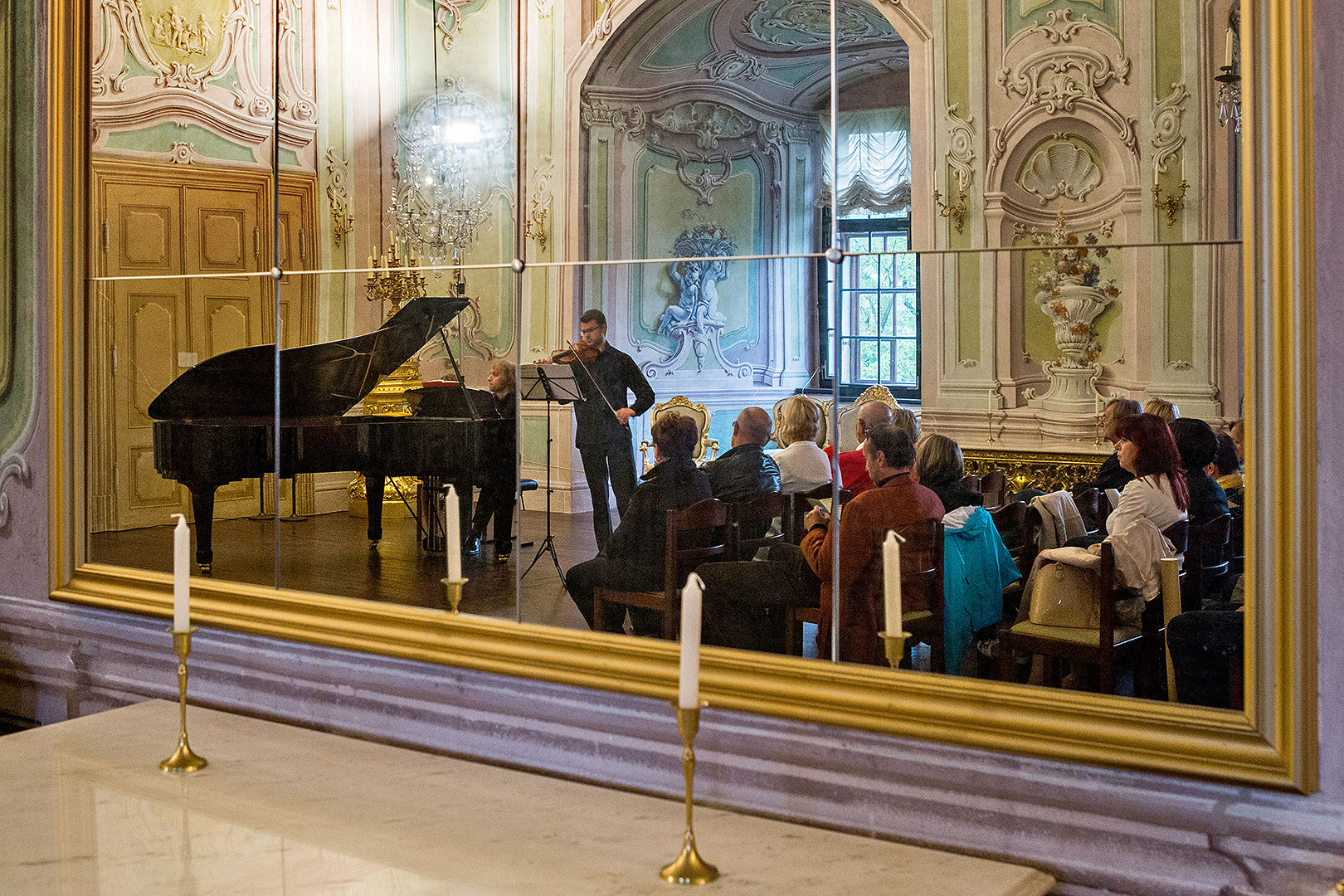 Večer české hudby, Jan Fišer (housle) a Ivo Kahánek (klavír), 2.7.2014, Festival komorní hudby Český Krumlov
