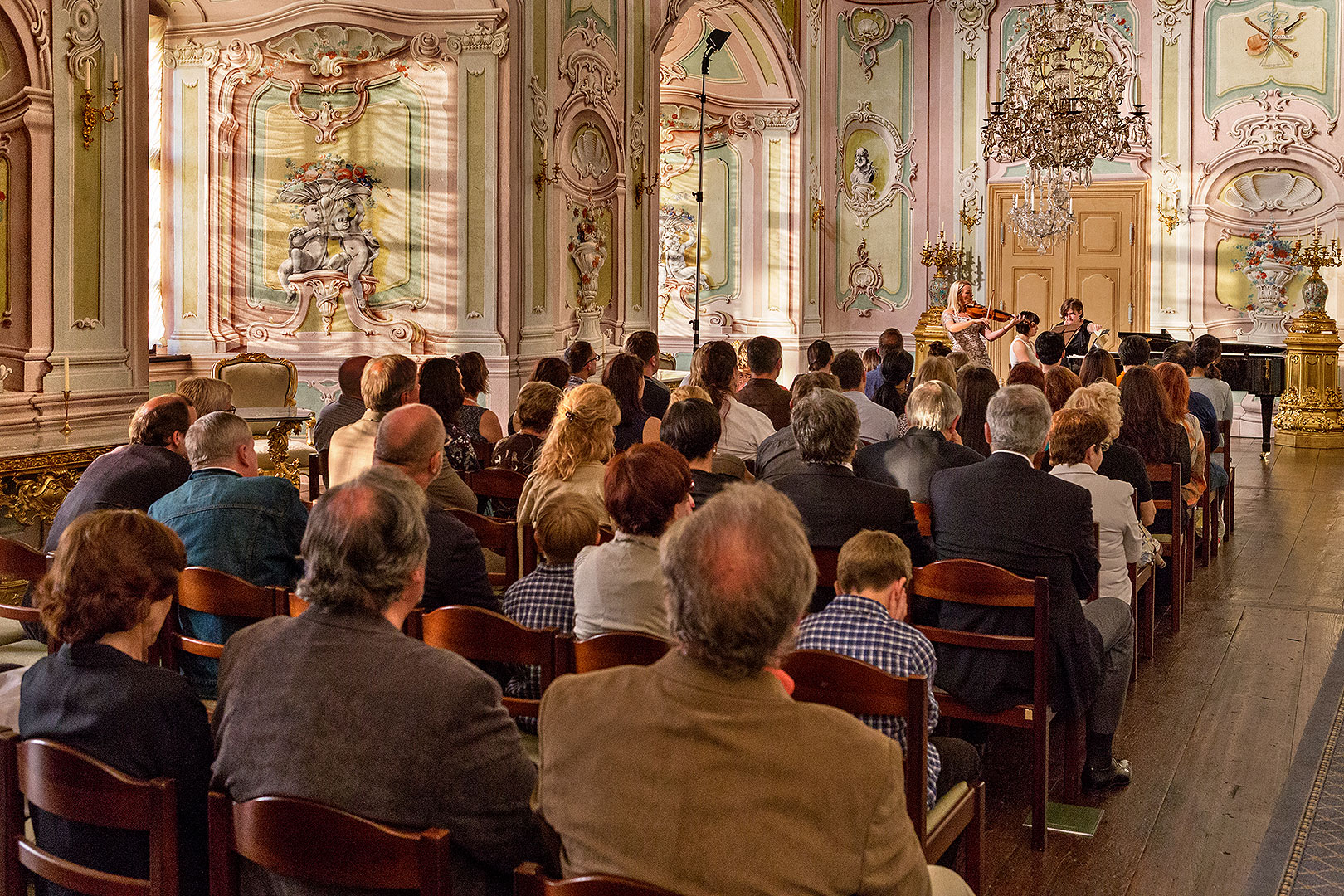 Jitka Hosprová (viola) a Jitka Čechová (klavír), 3.7.2014, Festival komorní hudby Český Krumlov