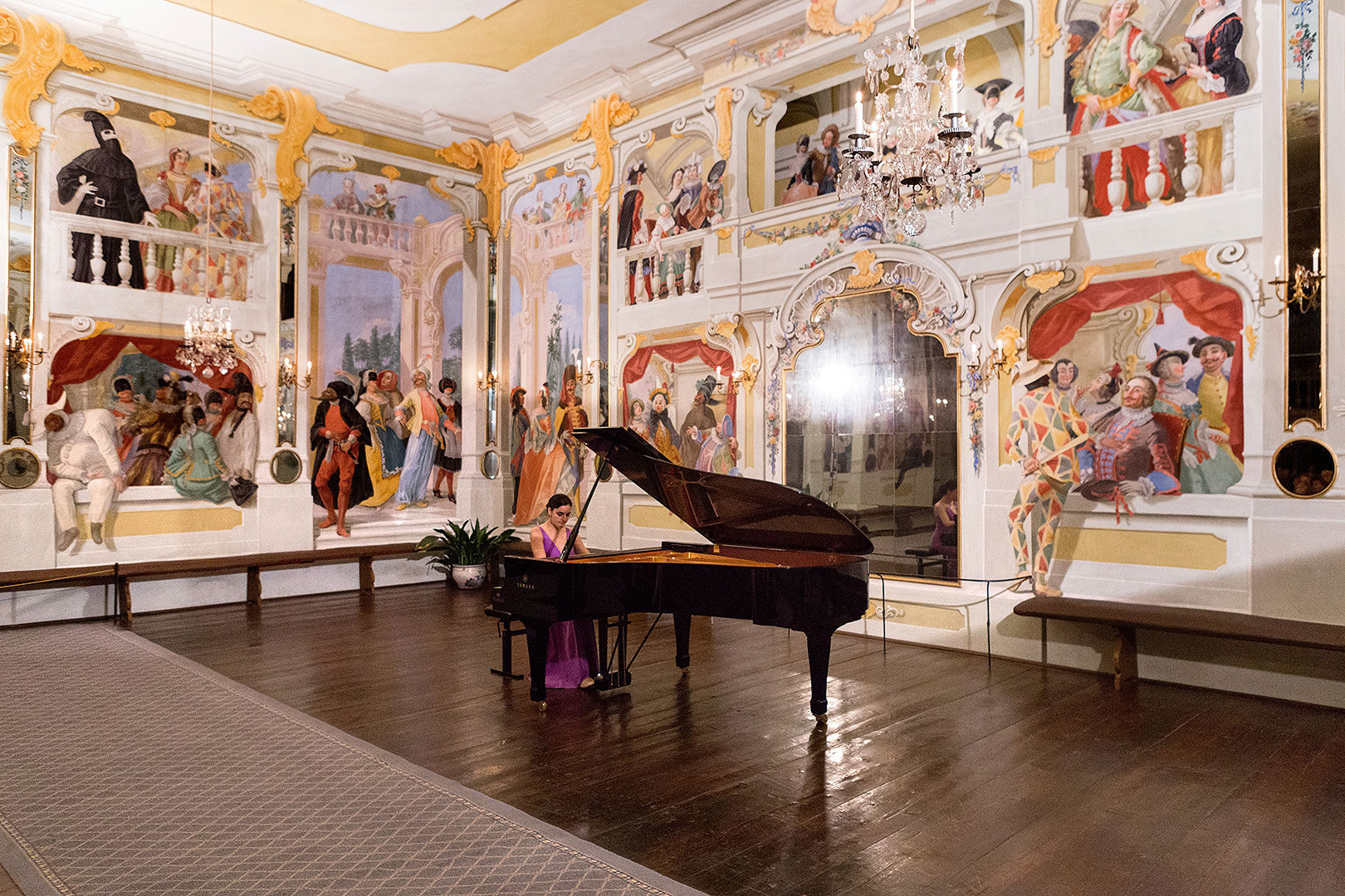 Nocturne, Olga Scheps (piano), A candle-lit concert with a glass of wine, 4.7.2014, Chamber Music Festival Český Krumlov