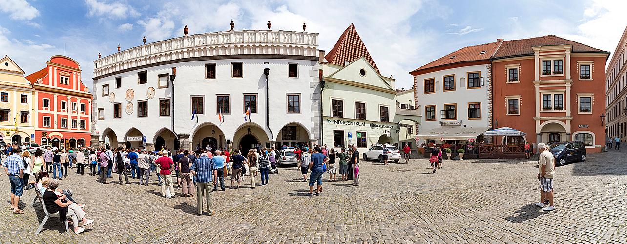 Jazzband schwarzenberské gardy, kapelník Martin Voříšek, 5.7.2014, Festival komorní hudby Český Krumlov