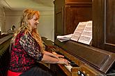 Orgelkonzert, Drahomíra Matznerová (Orgel), Barbora Polášková (Gesang), 5.7.2014, Kammermusikfestival Český Krumlov, Foto: Lubor Mrázek