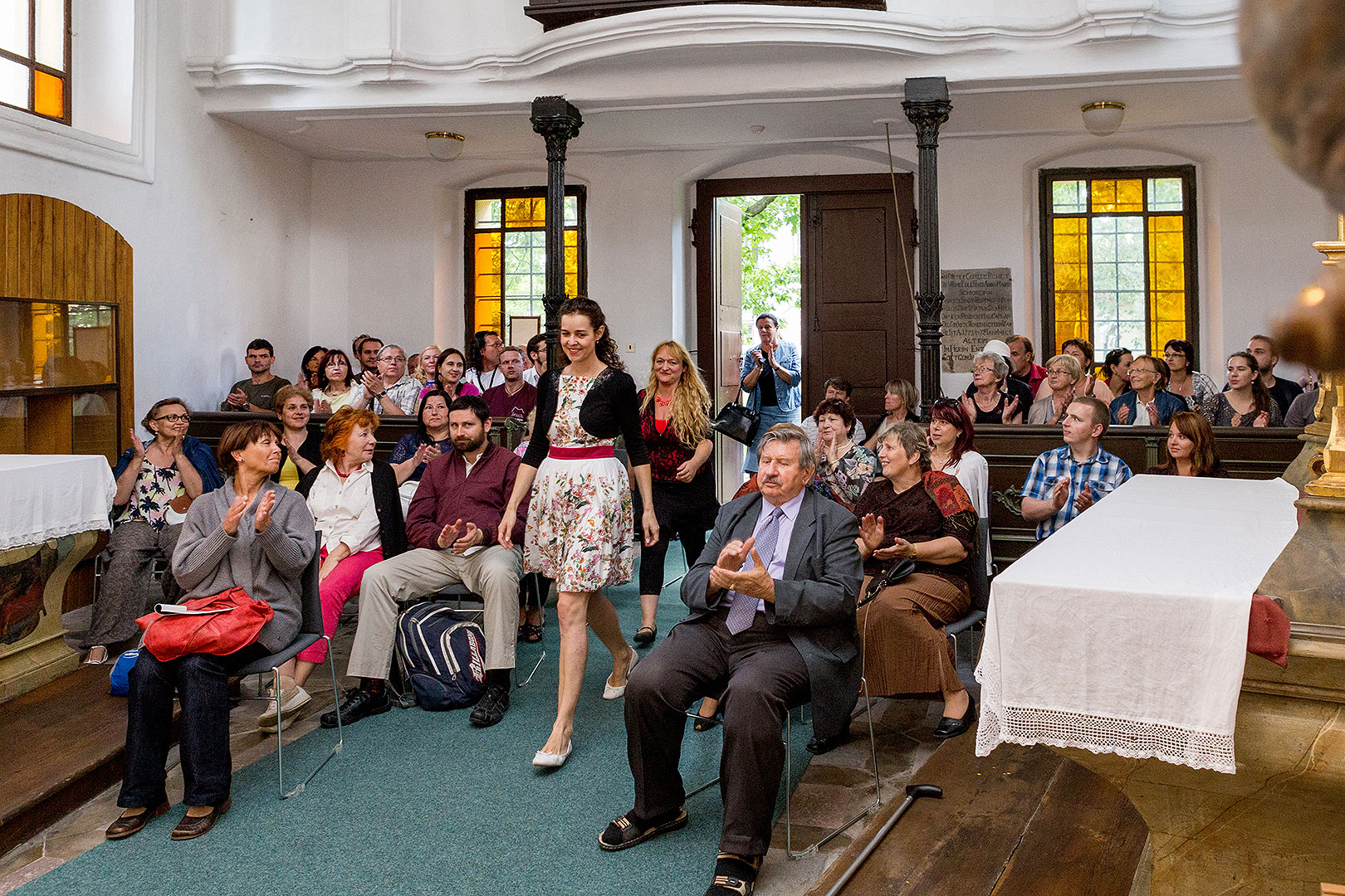 Orgelkonzert, Drahomíra Matznerová (Orgel), Barbora Polášková (Gesang), 5.7.2014, Kammermusikfestival Český Krumlov