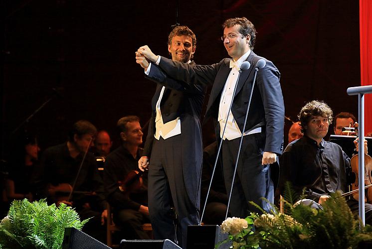 Jonas Kaufmann (Tenor) - Eröffnungs-Operngalakonzert, 18.7.2014, Internationales Musikfestival Český Krumlov