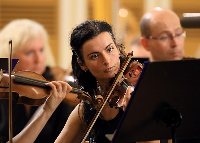 Nordböhmische Philharmonie Teplice, Dirigent: Tomáš Brauner - Sinfoniekonzert zum Jahr der tschechischen Musik, 19.7.2014, Internationales Musikfestival Český Krumlov