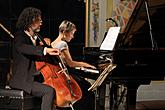 Jiří Bárta (violoncello), Terezie Fialová (klavír) - komorní koncert, 23.7.2014, Mezinárodní hudební festival Český Krumlov, foto: Libor Sváček