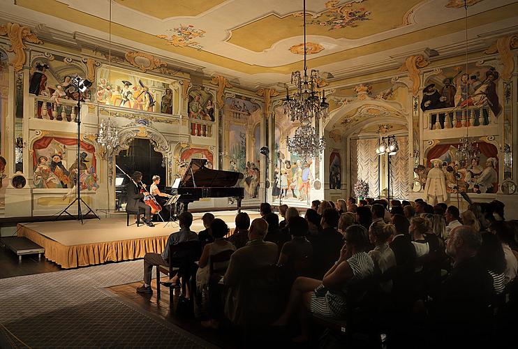 Jiří Bárta (cello), Terezie Fialová (piano) - Chamber Concert, 23.7.2014, International Music Festival Český Krumlov