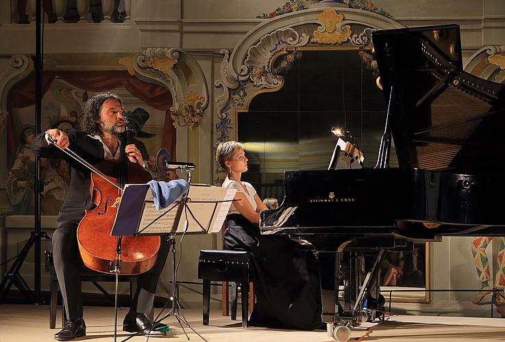 Jiří Bárta (violoncello), Terezie Fialová (klavír) - komorní koncert, 23.7.2014, Mezinárodní hudební festival Český Krumlov