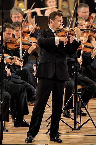 Ivan Ženatý (Violine), Rundfunksinfonieorchester Prag - Hommage an Antonín Dvořák, 26.7.2014, Internationales Musikfestival Český Krumlov