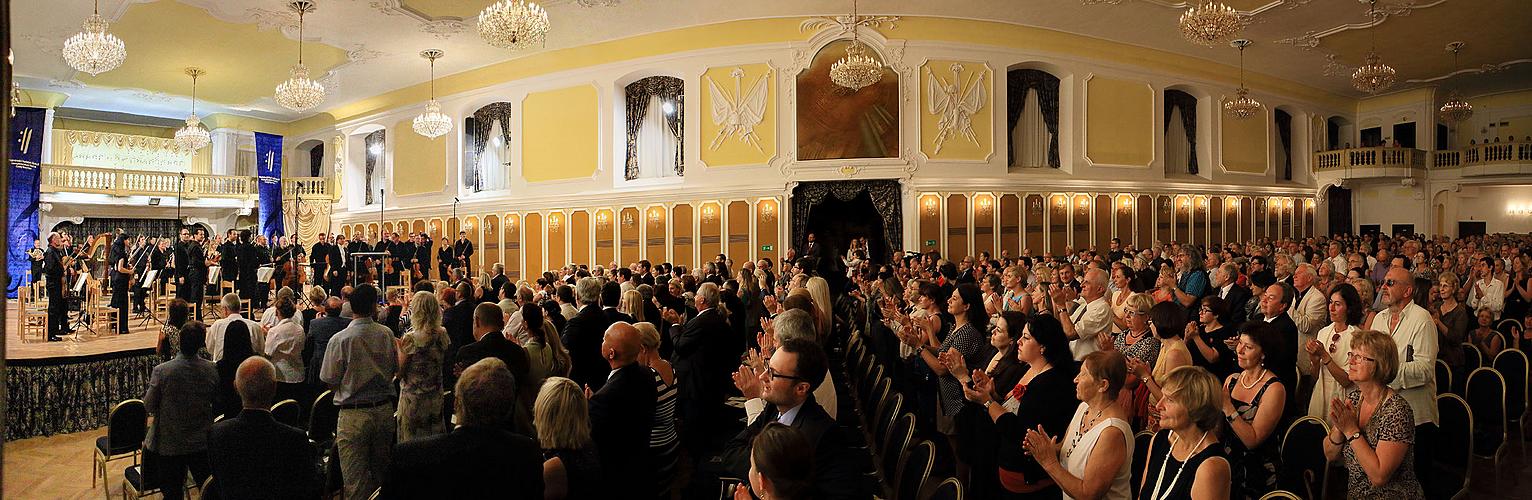 Ivan Ženatý (Violine), Rundfunksinfonieorchester Prag - Hommage an Antonín Dvořák, 26.7.2014, Internationales Musikfestival Český Krumlov