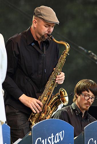 Czech Evening – The Gustav Brom Czech Radio Big Band and soloists, Vojtěch Dyk and B-SIDE BAND, Southerners, Strakonice Young Bagpipe Music, Jiří Janoušek Cimbalom Music, 2.8.2014, International Music Festival Český Krumlov