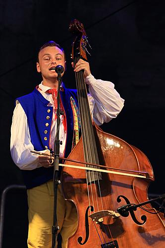 Czech Evening – The Gustav Brom Czech Radio Big Band and soloists, Vojtěch Dyk and B-SIDE BAND, Southerners, Strakonice Young Bagpipe Music, Jiří Janoušek Cimbalom Music, 2.8.2014, International Music Festival Český Krumlov